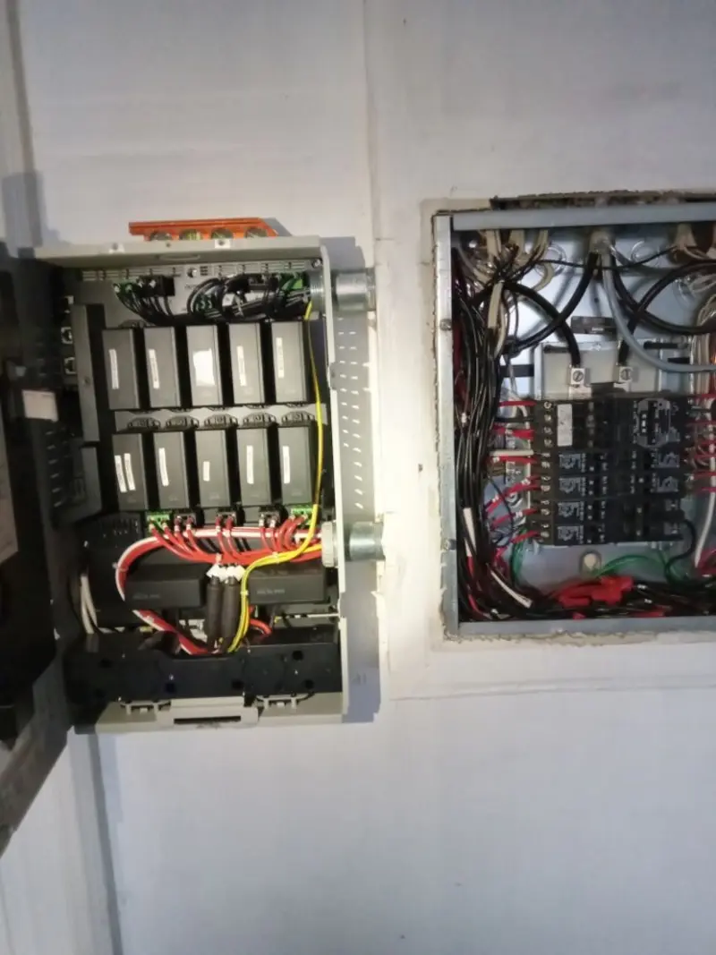 Electrical panel upgrade completed for Carbon Monoxide Detector Installation in Carlinville